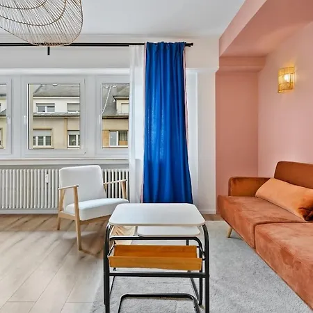 Contemporain 1br Retro Chic Quartier Bonnevoie