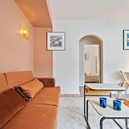Appartement Contemporain 1br Retro Chic Quartier Bonnevoie Luxemburg