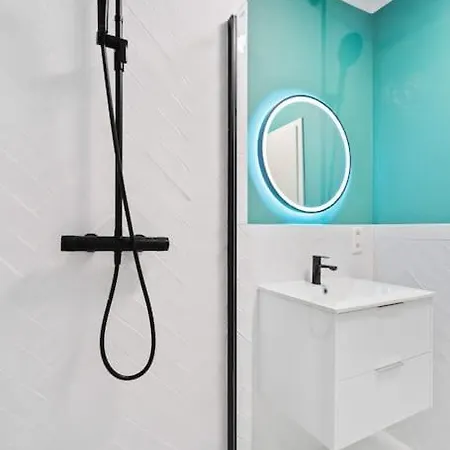 Contemporain 1br Retro Chic Quartier Bonnevoie 아파트 *