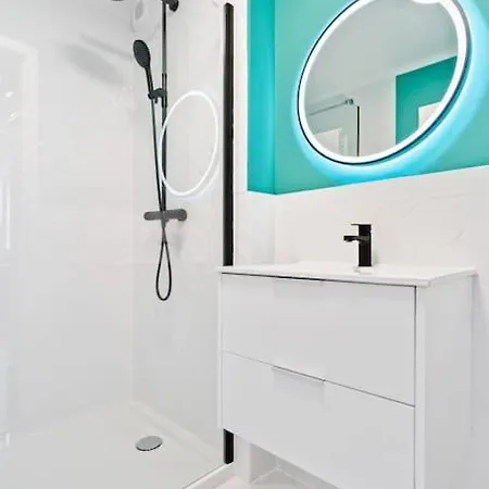 아파트 Contemporain 1br Retro Chic Quartier Bonnevoie 룩셈부르크