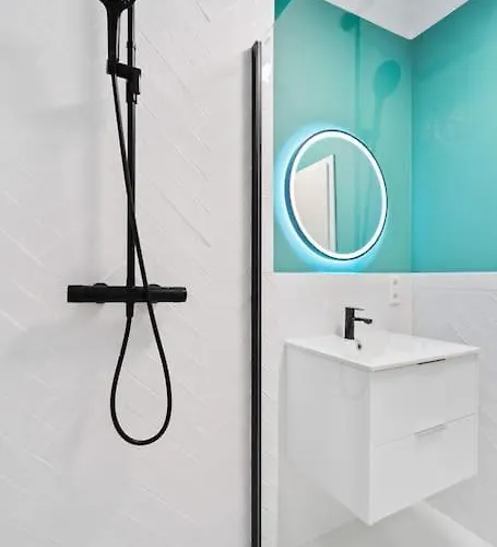 Contemporain 1br Retro Chic Quartier Bonnevoie Appartement *